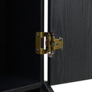 Hurricanes Dartboard Cabinet with Speaker and LED in Black (3A Packing) - Michael's Discount Furniture