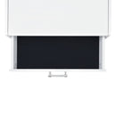 Irvine Mini Dressing Table with Stool, LED and USB in Glossy White - Michael's Discount Furniture