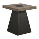 Jemma 3PC Occasional Table Set in Grey and Dark Espresso-Coffee Table & TwoEnd Table - Michael's Discount Furniture