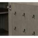 Kings Court 1 Door and 7-Drawer Chest in Grey - Michael's Discount Furniture