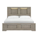 Kelis Panel Bed with LED - Michael's Discount Furniture