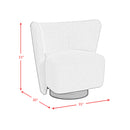 Kuga Swivel Chair in Ching Sand - Michael's Discount Furniture