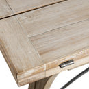 Callista Folding Top 5PC Dining Set-Table and Four Chairs - Michael's Discount Furniture