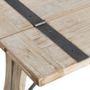 Callista Folding Top 5PC Dining Set-Table and Four Chairs - Michael's Discount Furniture