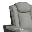Lantana 3PC Living Room Set in Rocky Cement/Charcoal-Sofa, Loveseat & Recliner - Michael's Discount Furniture
