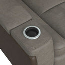 Lantana 3PC Living Room Set in Rocky Grey/Brown-Sofa, Loveseat & Recliner - Michael's Discount Furniture