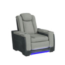 Lantana 3PC Living Room Set in Rocky Cement/Charcoal-Sofa, Loveseat & Recliner - Michael's Discount Furniture