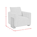 Lanvin Accent Chair in Bama Toast - Michael's Discount Furniture
