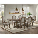 Madison Park Standard Height Dining Set in Walnut-Table and Four Chairs - Michael's Discount Furniture