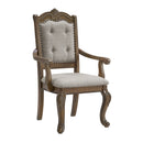 Madison Park Standard Height Dining Set in Walnut-Table and Four Chairs - Michael's Discount Furniture