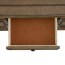 Madison Park Server and Hutch with LED in Walnut