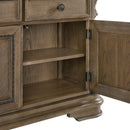 Madison Park Server in Walnut - Michael's Discount Furniture