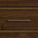 Malia Dresser and Topper in Walnut - Michael's Discount Furniture