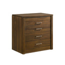 Malibu Dressing Table in Walnut - Michael's Discount Furniture