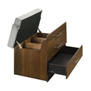Malibu Dressing Table in Walnut - Michael's Discount Furniture