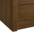 Malibu Dressing Table in Walnut - Michael's Discount Furniture