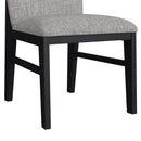 Marlene Standard Height Dining Set in Black-Table and Four Chairs - Michael's Discount Furniture