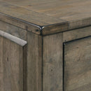 Maverick Nightstand w/USB Grey - Michael's Discount Furniture