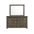 Maverick Dresser & Mirror Grey - Michael's Discount Furniture