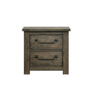 Maverick Nightstand w/USB Grey - Michael's Discount Furniture