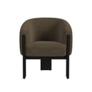 Modern Chair in Joy Cocoa - Michael's Discount Furniture