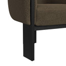Modern Chair in Joy Cocoa - Michael's Discount Furniture