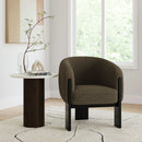 Modern Chair in Joy Cocoa - Michael's Discount Furniture