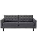 Empress Upholstered Fabric Sofa