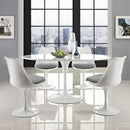 Lippa 60" Oval Wood Top Dining Table