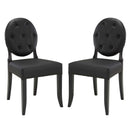 Button Dining Side Chair Set of 2