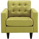Empress Armchair Upholstered Fabric Set of 2
