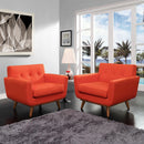 Engage Armchair Wood Set of 2