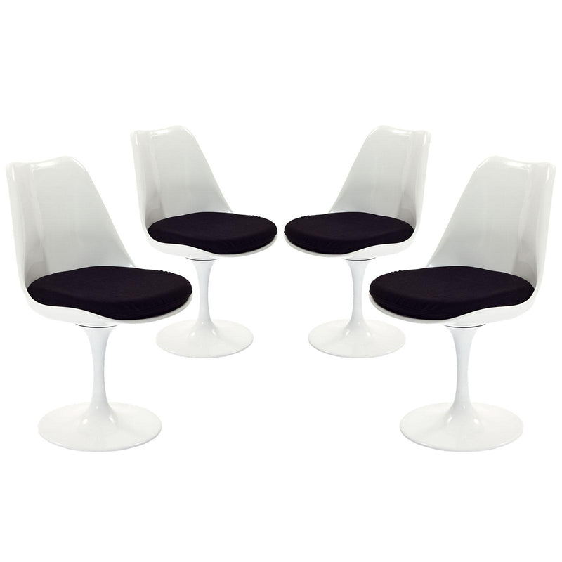Lippa Dining Side Chair Fabric Set of 4