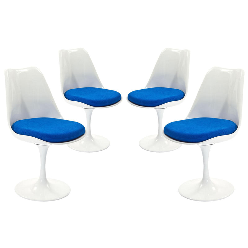 Lippa Dining Side Chair Fabric Set of 4