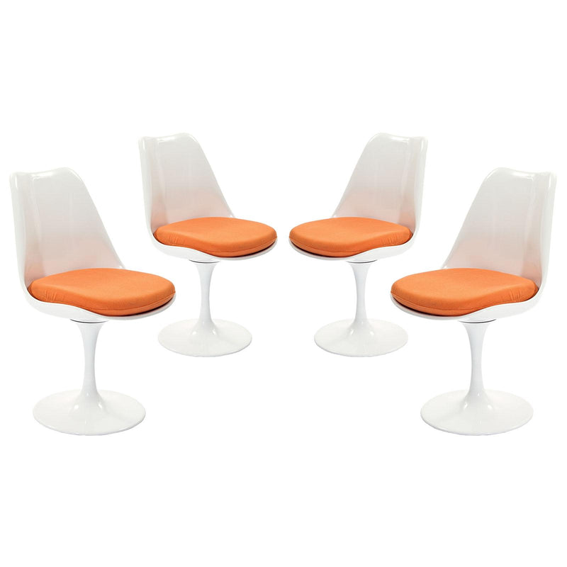 Lippa Dining Side Chair Fabric Set of 4