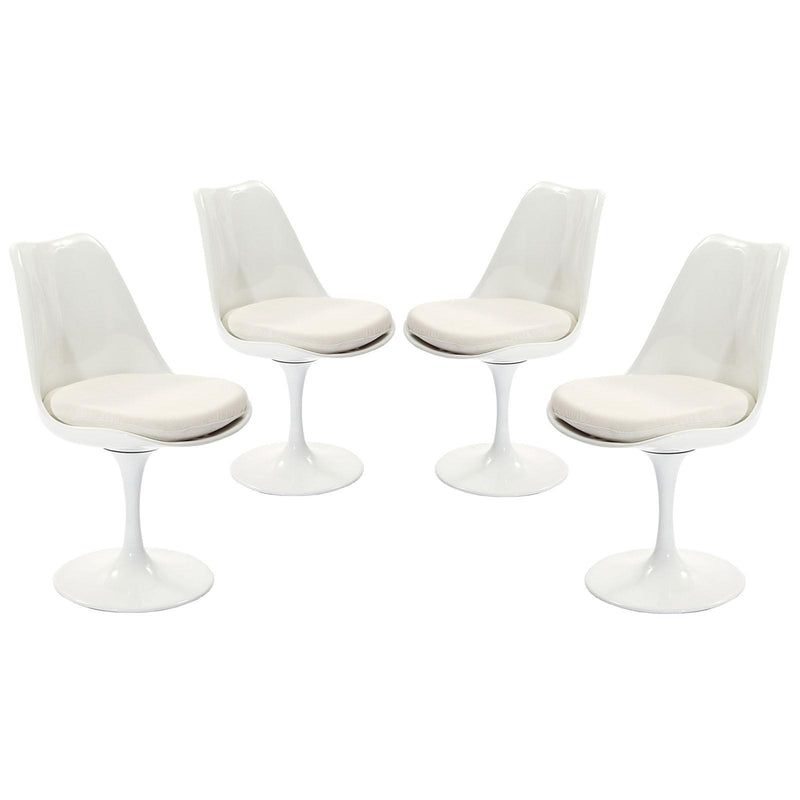 Lippa Dining Side Chair Fabric Set of 4