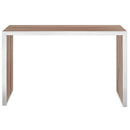 Gridiron Wood Inlay Console Table
