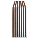 Gridiron Wood Inlay Console Table