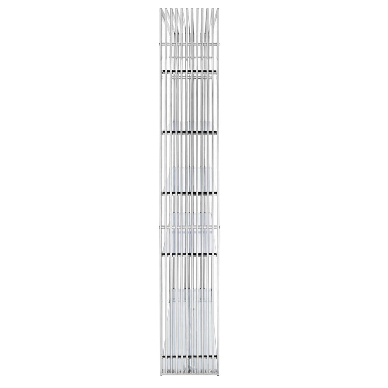 Gridiron Stainless Steel Bookshelf