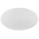 Lippa 78" Oval Wood Top Dining Table