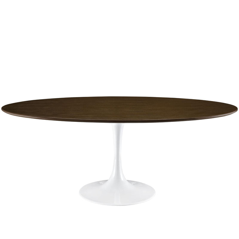 Lippa 78" Oval Wood Dining Table