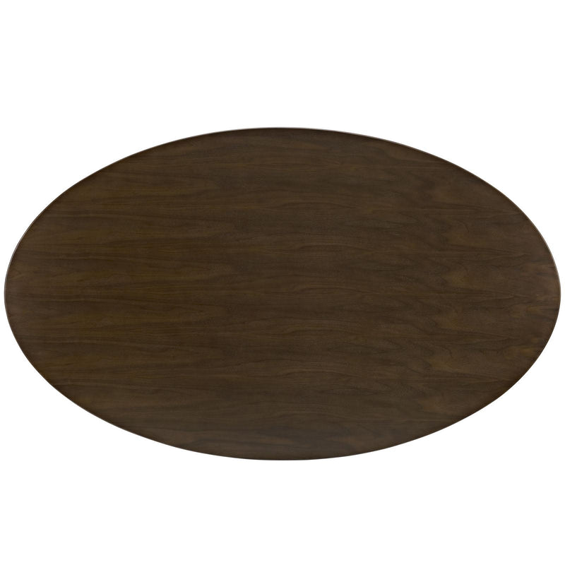 Lippa 78" Oval Wood Dining Table