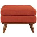 Engage Upholstered Fabric Ottoman