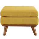 Engage Upholstered Fabric Ottoman