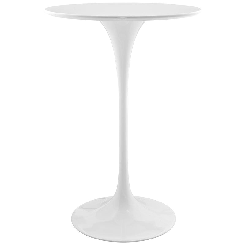Lippa 28" Round Wood Bar Table