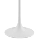 Lippa 28" Round Artificial Marble Bar Table
