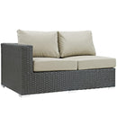 Sojourn Outdoor Patio Sunbrella� Left Arm Loveseat