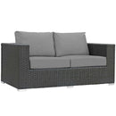 Sojourn 8 Piece Outdoor Patio Sunbrella� Sectional Set