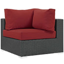 Sojourn 10 Piece Outdoor Patio Sunbrella� Sectional Set