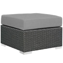 Sojourn 3 Piece Outdoor Patio Sunbrella� Sectional Set